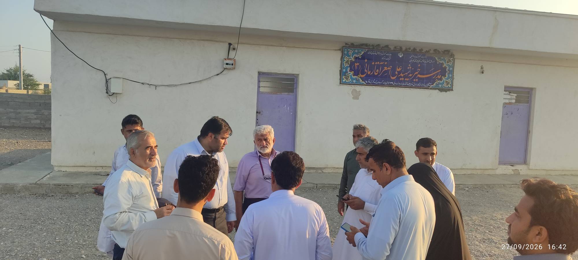 بازدید از مدارس خیرساز شهرستان زرآباد